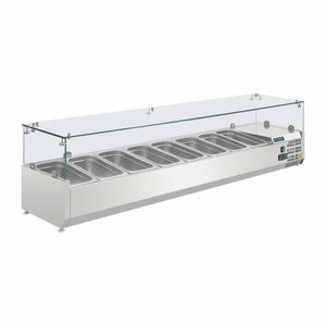 Polar G-Series Countertop Prep Fridge 8x 1/4GN - G610 - 1