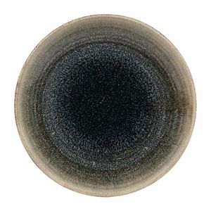 Churchill Stonecast Aqueous Coupe Plates Bayou Taupe 165mm (Pack of 12) - FA659 - 1