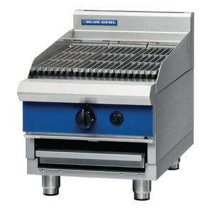 Blue Seal Countertop Chargrill Natural Gas G593 B - CN256-N - 1
