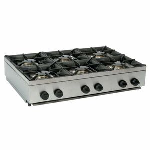 Parry 6 Burner LPG Hob AG6HP - CD442 - 1