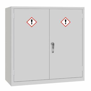 COSHH Cabinet Double Door Grey 30Ltr - CD993 - 1