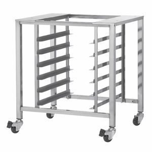 TurboFan Stainless Steel Stand with Castors and Swivel Lock SK2731U - AF914 - 1