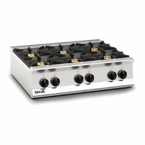 Lincat Opus 800 Natural Gas 6 Burner Boiling Top OG8004/N - DM505-N - 3