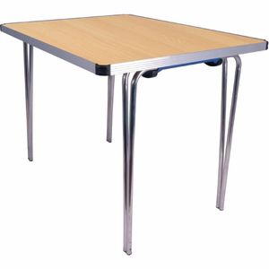 Gopak Contour Folding Table Beech 3ft - DM603 - 1