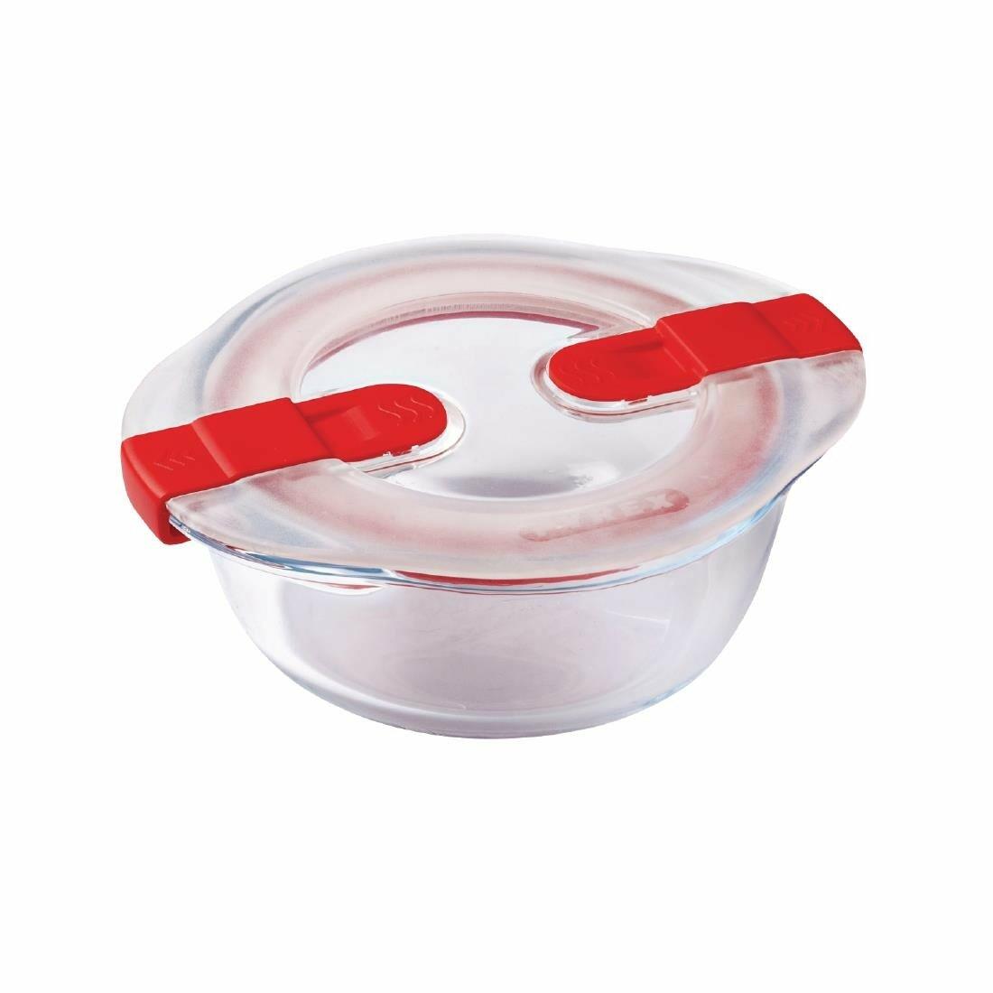 Pyrex Metal Pyrex Cook and Heat Round Dish with Lid 350ml - FC360 | Go for Green ...