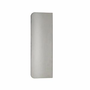 PME Stainless Steel Tall Cake Side Scraper 250 x 88mm - 1