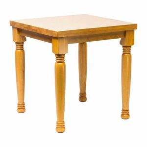 Cotswold Soft Oak Square Dining Table 700x700mm - 1