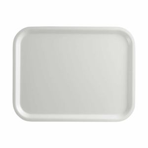 Cambro Capri Tray Smooth Surface White 330x430mm - 1