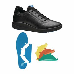 WearerTech Transform Trainer Black/Black with Modular Insole Size 38 - 1