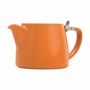 Forlife Stump Teapot Orange 0.4Ltr - CX587 - 1