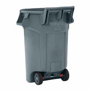 Rubbermaid Wheeled Brute Recycling Bin Grey 167L - CX982 - 1