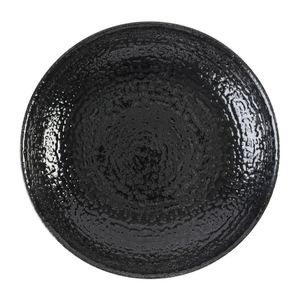 Churchill Studio Prints Homespun Chroma Carbon Coupe Plate 217mm (Pack of 12) - DX818 - 1