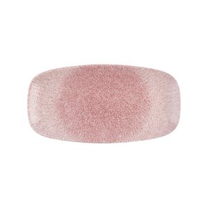 Churchill Studio Prints Raku Rose Quartz Pink Chefs' Oblong Plate No. 4 (355 x 189mm) (Pack of 6) - DX842 - 1