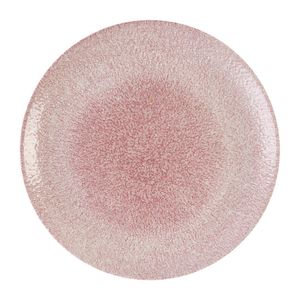 Churchill Studio Prints Raku Rose Quartz Pink Coupe Plate 288mm (Pack of 12) - DX836 - 1