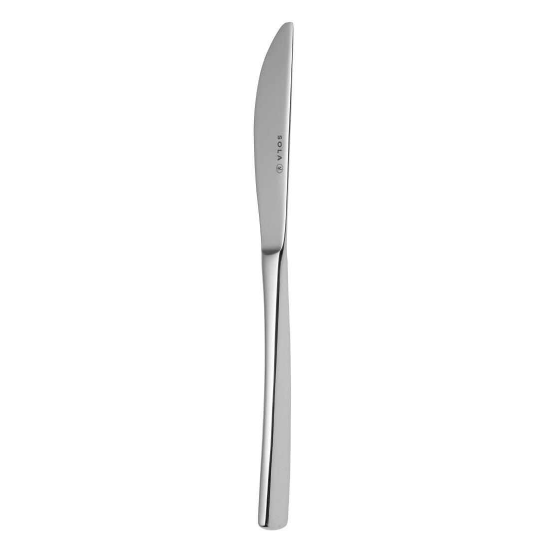 Sola Lotus Standing Table Knife Mono (Pack of 12) - FZ078 - 1