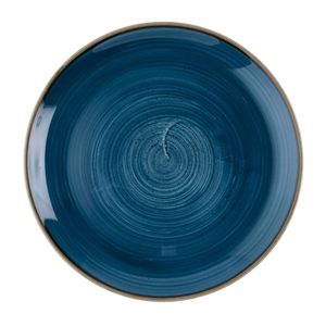 Churchill Stonecast Java Blue Evolve Coupe Plates 285mm (Pack of 12) - HR380 - 1