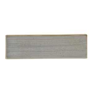 Churchill Stonecast Grey Oblong Plates 300 x 90mm (Pack of 6) - HR420 - 1