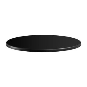 Enduratop Round Table Top Black 600mm - HS611 - 1