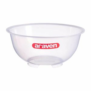 Araven Polypropylene Mixing Bowl Transparent 4.5Ltr - GL977 - 1
