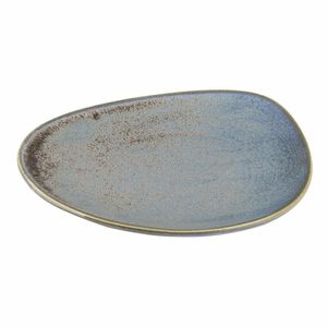 Olympia Ember Blue Triangle Plates 308mm (Pack of 4) - FU176 - 1