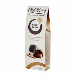 Lily O'Brien's Sticky Toffee Pouch 110g (Pack of 12) - KA203 - 1