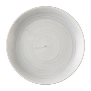 Churchill Stonecast Canvas Grey Evolve Coupe Plates 165mm (Pack of 12) - HX060 - 1