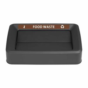 Jantex Slim Bin Lid Food Waste Label - FX195 - 3