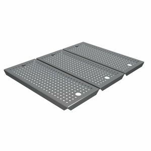 Parry Modular Bar Ice Well Perforated Trays - AT189 - 1