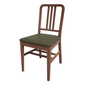 Bolero Bespoke Vicky Side Chair in Olive/Walnut - HT907 - 1