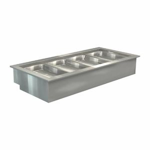 Cossiga Linear Series Drop-in Bain Marie 4x1/1 GN 1485mm - HT653 - 1