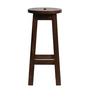 Wooden Top High Stool in Vintage (Pack of 2) - HX910 - 1