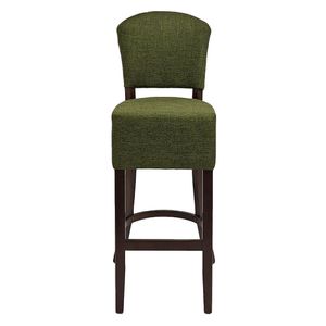 Hanoi Bar Chair In Soft Oak with Shetland Forest Seatpad - HP792 - 3