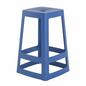 Origin Base Mid Stool Violet Blue 430x430x560mm (Pack of 2) - HX782 - 1