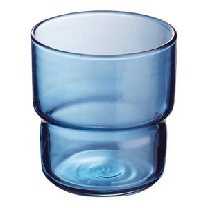 Arcoroc Log Brush Blue Jean Tumblers 220ml (48 Pack) - HZ468 - 3