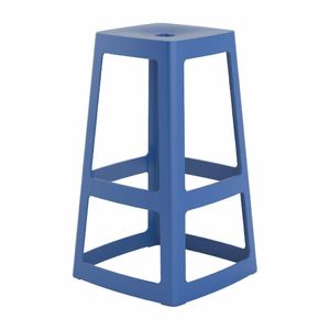 Origin Base High Stool Violet Blue 450x450x750mm (Pack of 2) - HX790 - 1