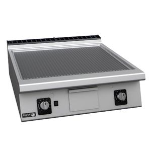Fagor 900 Series Countertop Ribbed Plate Gas Griddle FT-G910 R - HY842 - 1