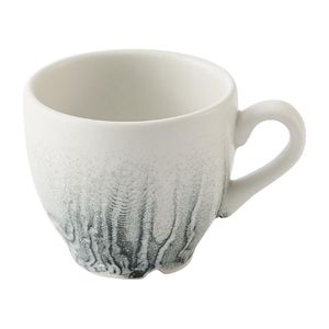 Churchill China Tide Black Cafe Espresso Cups 103ml (Pack of 12) - HY965 - 1