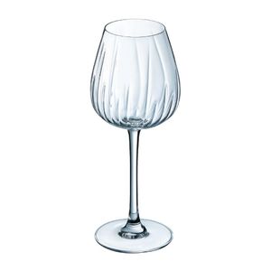 Cristal d'Arques Swirly Wine Glasses 350ml (8 Pack) - HZ401 - 1