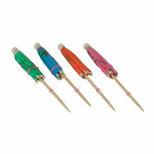 Beaumont Paper Parasols Mixed Colours (Pack of 144) - 3315 - 1