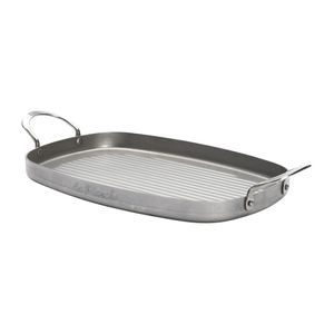 De Buyer Iron Grill with Handles 38x26cm - HZ616 - 3