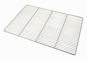 Genware Heavy Duty S/St Oven Grid 60 x 40cm - 1