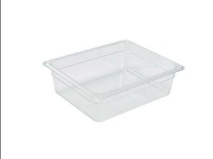 1/2 -Polycarbonate GN Pan 100mm Clear - 1