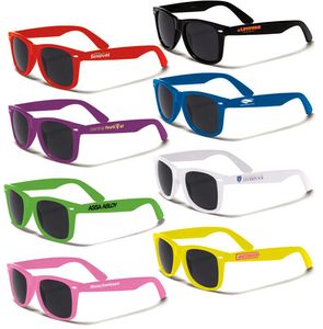 Custom Branded Wayfarer Sunglasses - Stock Colours ** - 1