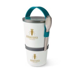 Custom Branded Lunch Pot - Black + Blum - 3