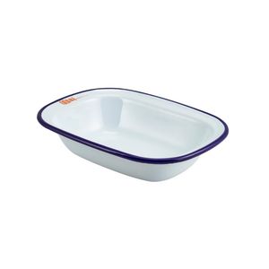 Custom Branded Enamel Pie Dish (160mm) - 3