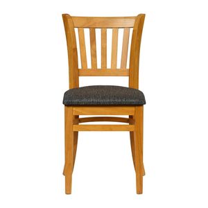 Turin Dining Table with 4 Manhattan Chairs in Soft Oak with Shetland Smoke - JA213 - 3