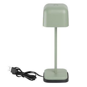 Olympia Lucca Table Lamp Squared Dome Sage 200mm - HZ206 - 3