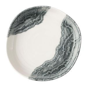 Churchill Tide Black Organic Walled Bowls 230mm (6 Pack) - JA052 - 1