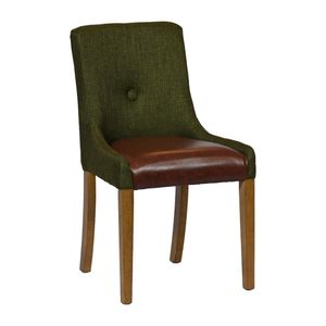 Bath Weathered Oak Dining Chair with Forest Back & Espresso Seat (6 Pack) - JA296 - 1