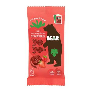 BEAR Yoyos - Strawberry 20g (18 Pack) - KA625 - 1